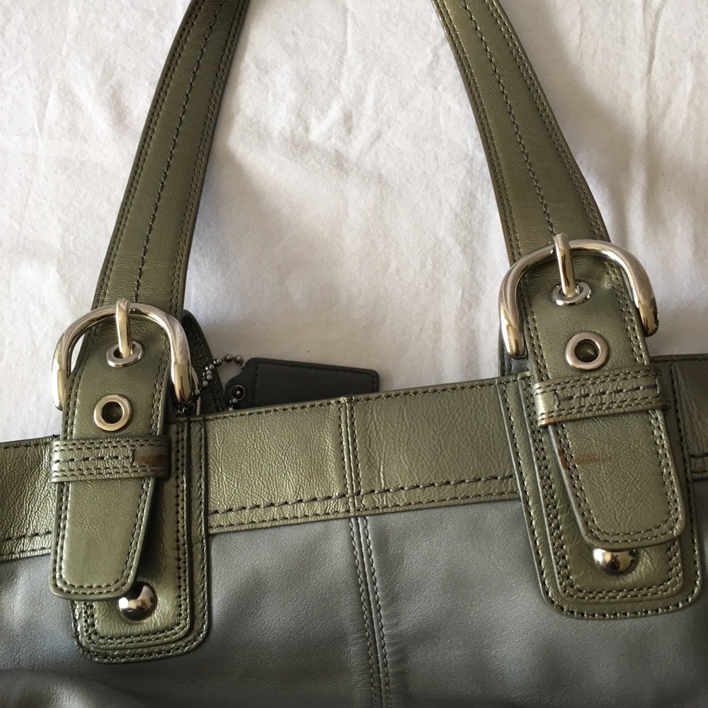 🤍🤍🤍Coach Soho Hamptons shoulder bag satchel. with wallet🤍🤍🤍 - Picture 10 of 16